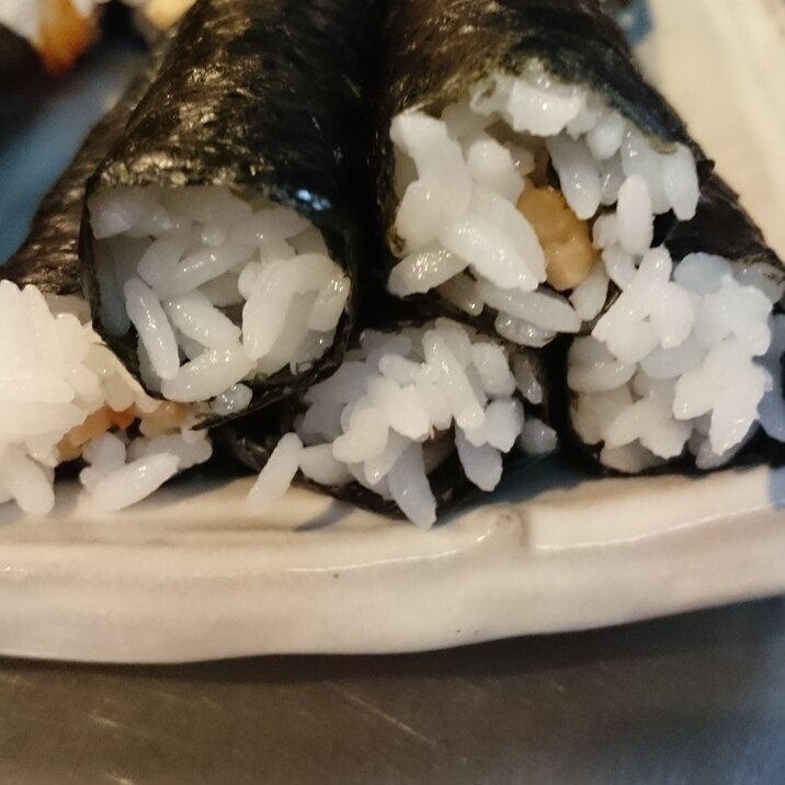 節分恵方巻① 納豆巻き